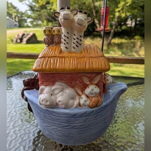 Vintage Jay Import Noah's ark cookie jar